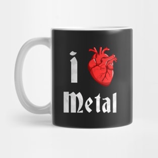 I Heart Metal Mug